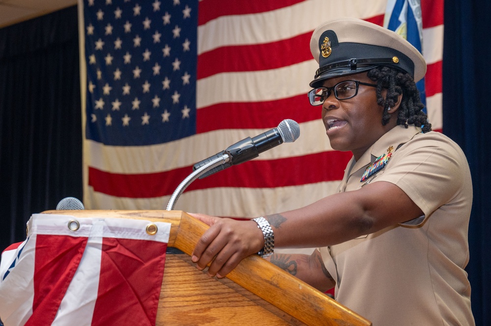 Chief pinning ceremony