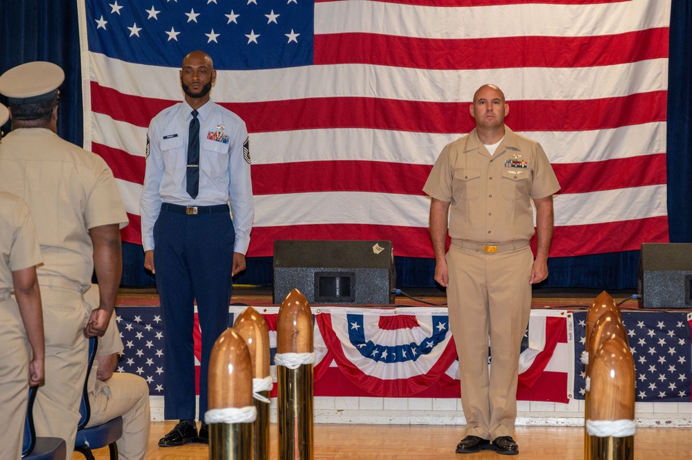 Chief pinning ceremony