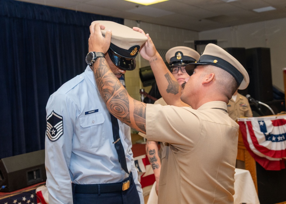 Chief pinning ceremony