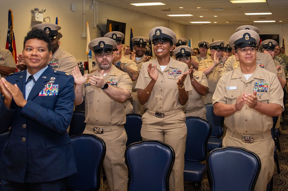 Chief pinning ceremony