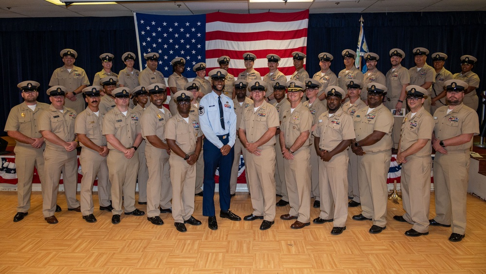 Chief pinning ceremony