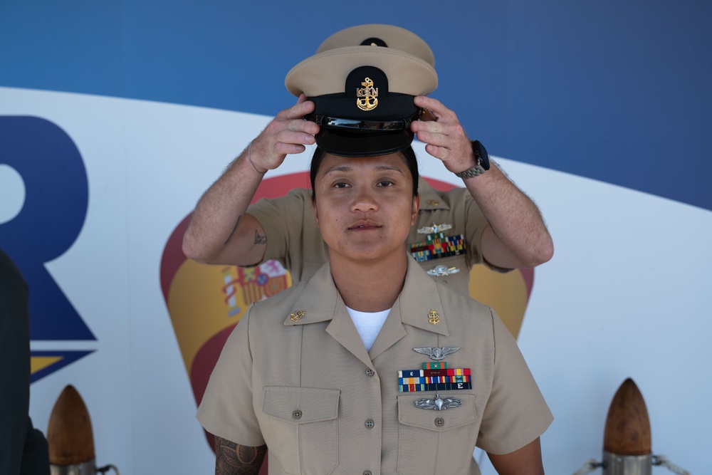 Chief Pinning Ceremony