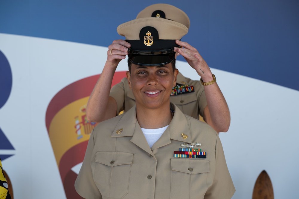 Chief Pinning Ceremony