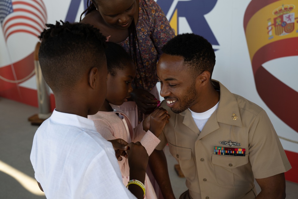 Chief Pinning Ceremony