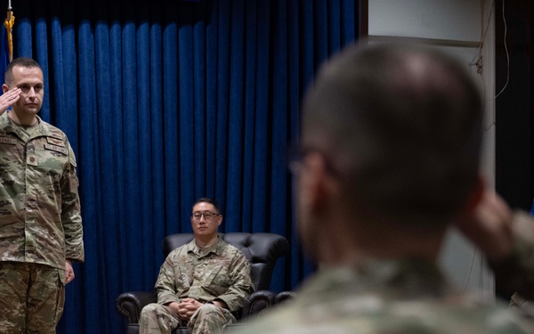 39th CS Welcomes New Commander at Assumption of Command Ceremony