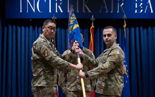 39th CS Welcomes New Commander at Assumption of Command Ceremony