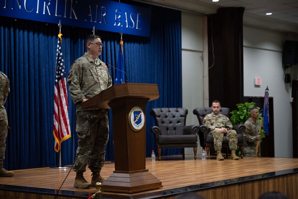 39th CS Welcomes New Commander at Assumption of Command Ceremony