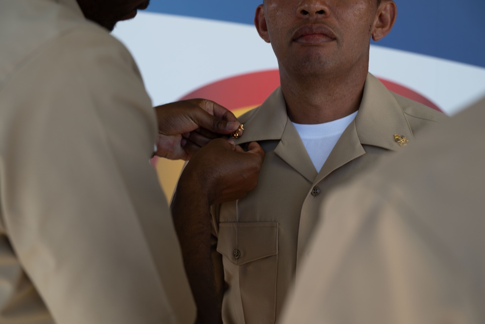 Chief Pinning Ceremony