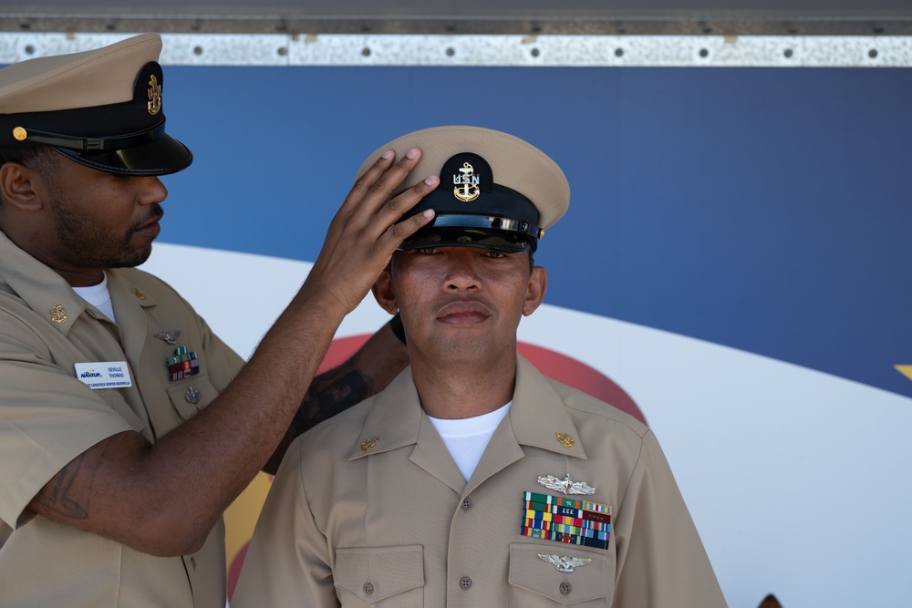 Chief Pinning Ceremony