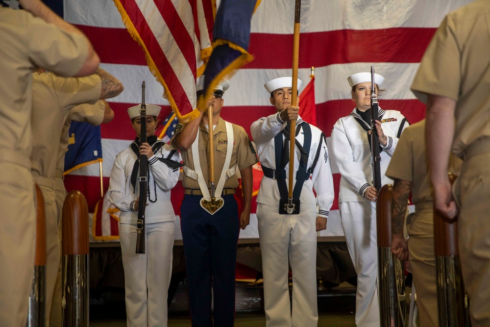 USS Kearsarge Chief Pinning Ceremony