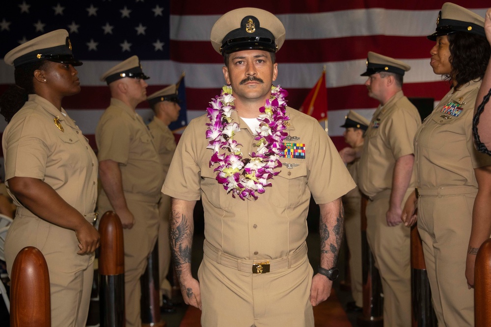 USS Kearsarge Chief Pinning Ceremony