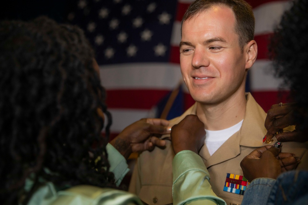 USS Kearsarge Chief Pinning Ceremony