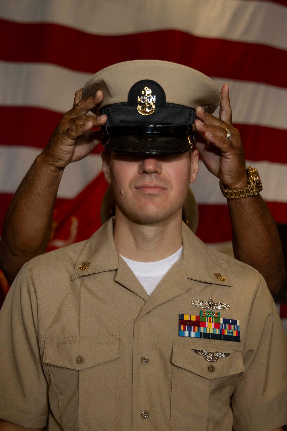 USS Kearsarge Chief Pinning Ceremony