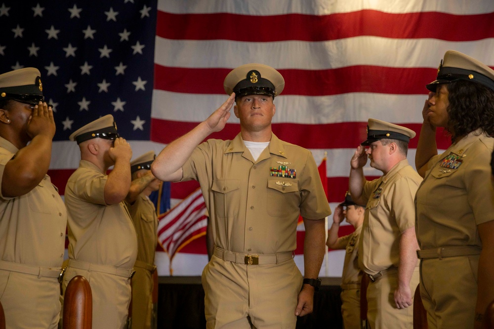 USS Kearsarge Chief Pinning Ceremony
