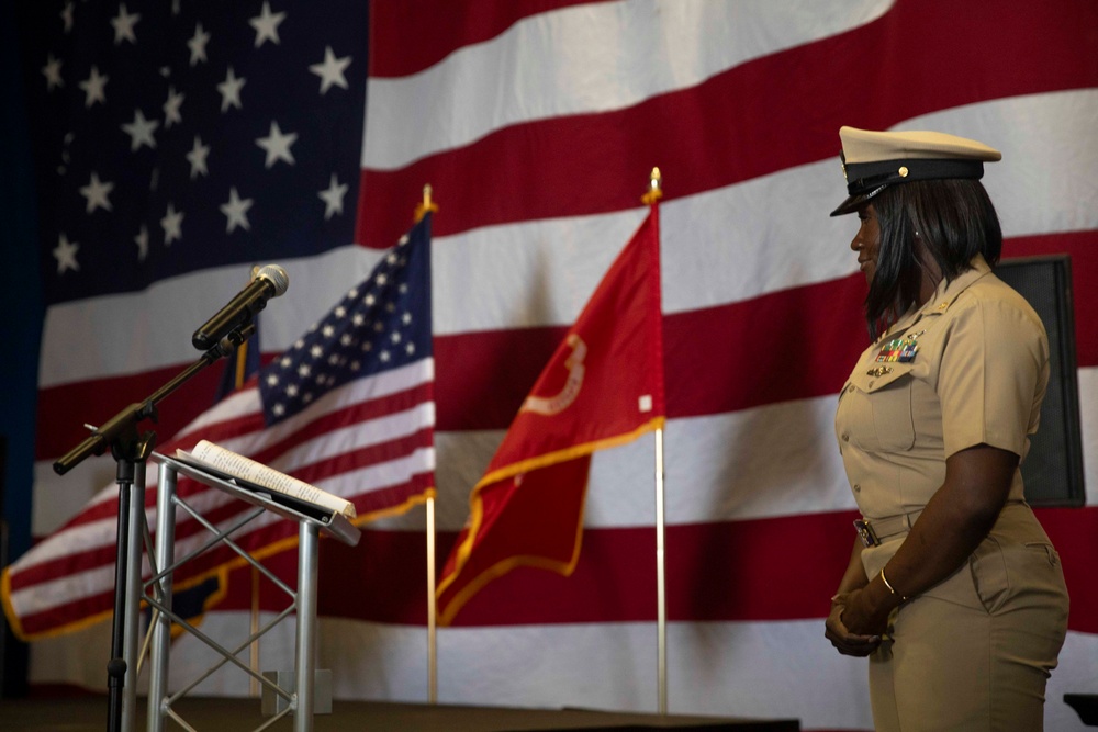 USS Kearsarge Chief Pinning Ceremony