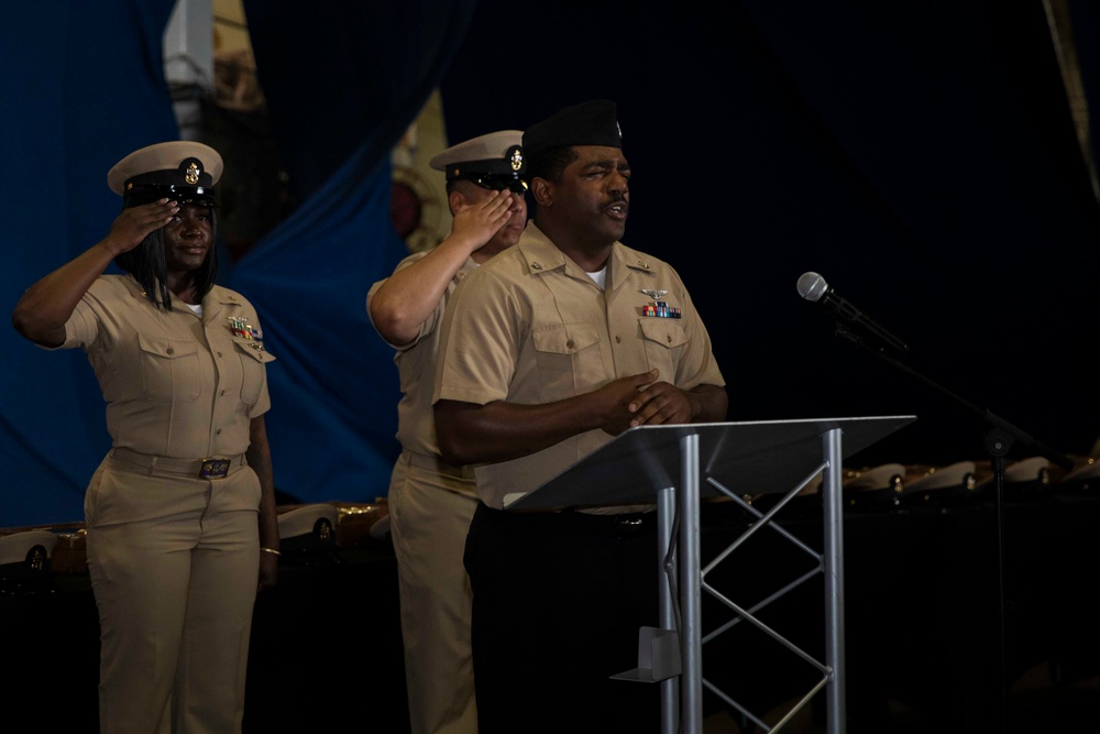 USS Kearsarge Chief Pinning Ceremony