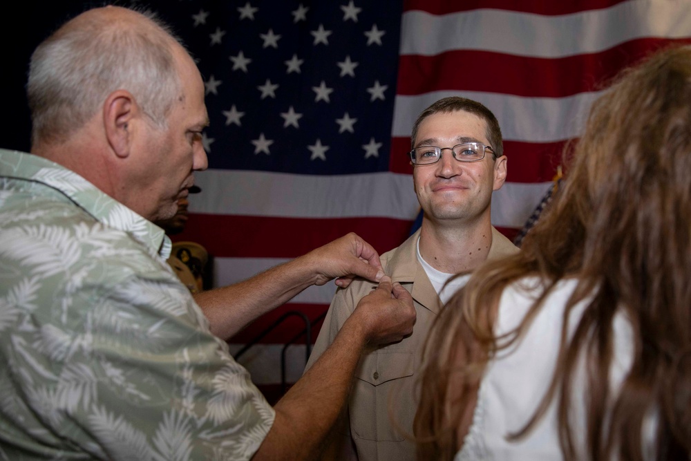 USS Kearsarge Chief Pinning Ceremony