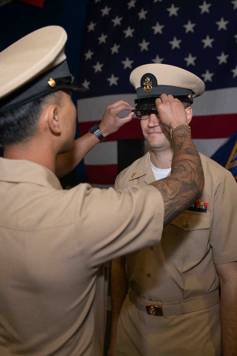 USS Kearsarge Chief Pinning Ceremony