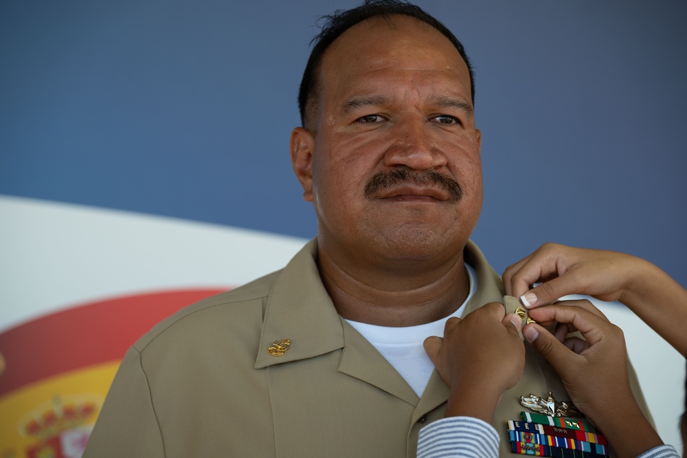 Chief Pinning Ceremony