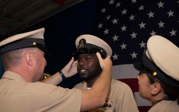 USS Kearsarge Chief Pinning Ceremony