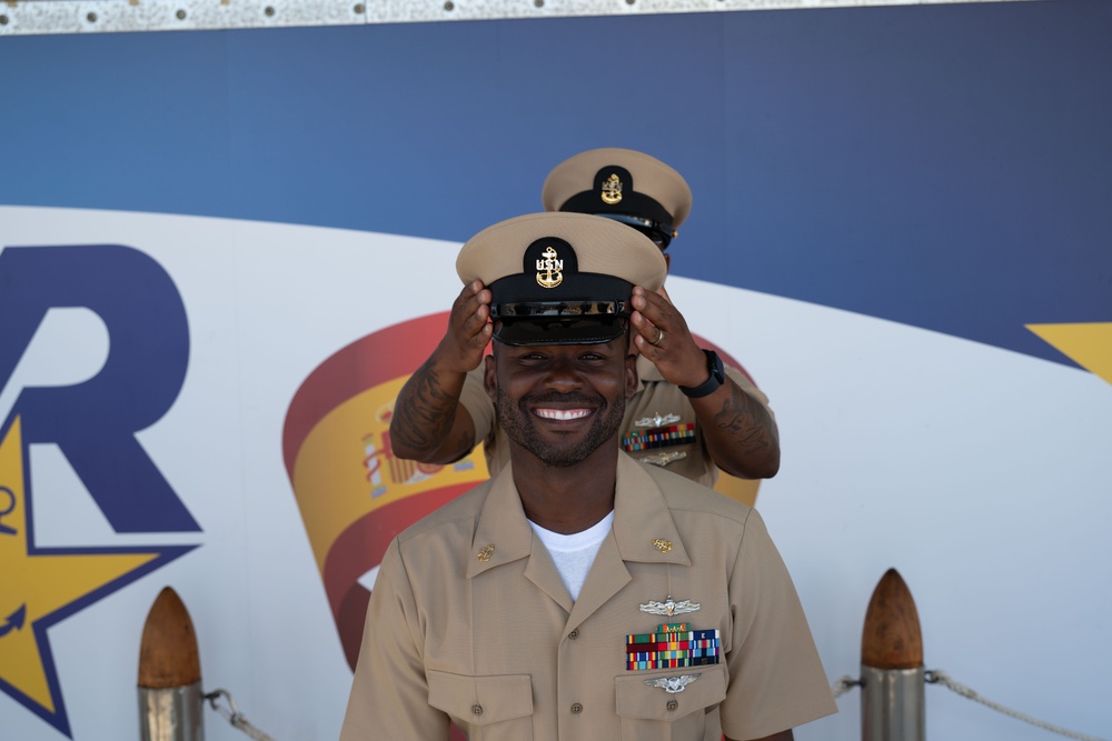 Chief Pinning Ceremony