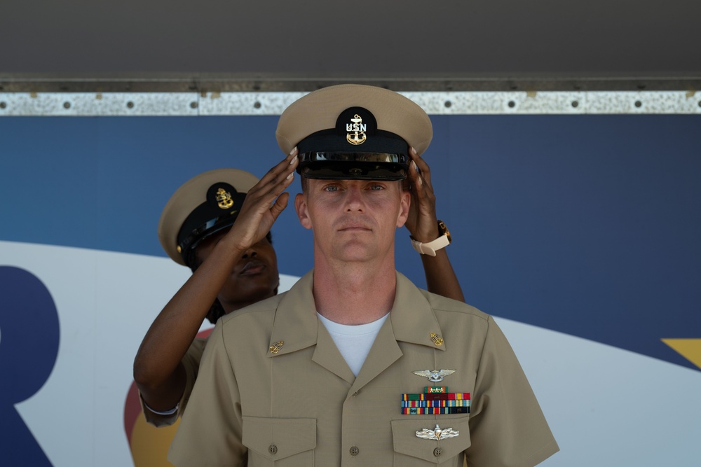 Chief Pinning Ceremony