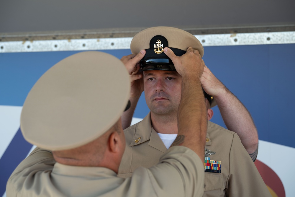 Chief Pinning Ceremony