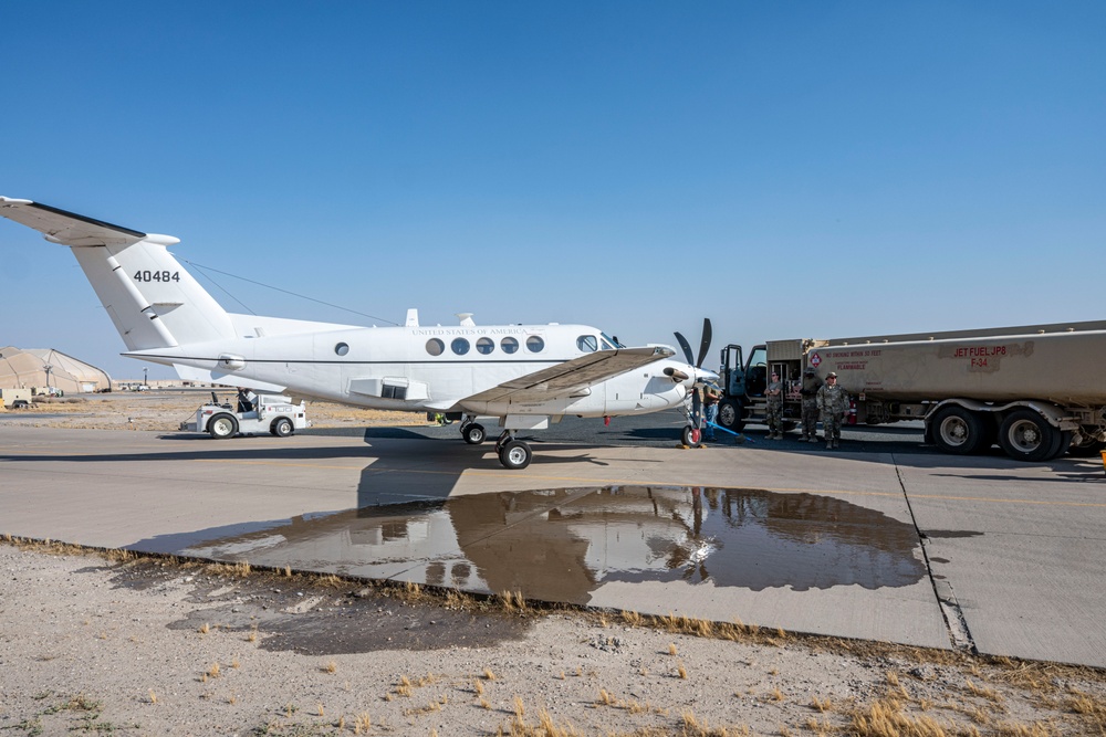 Fuel spill exercise strengthens joint response at 386th AEW