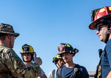 Fuel spill exercise strengthens joint response at 386th AEW