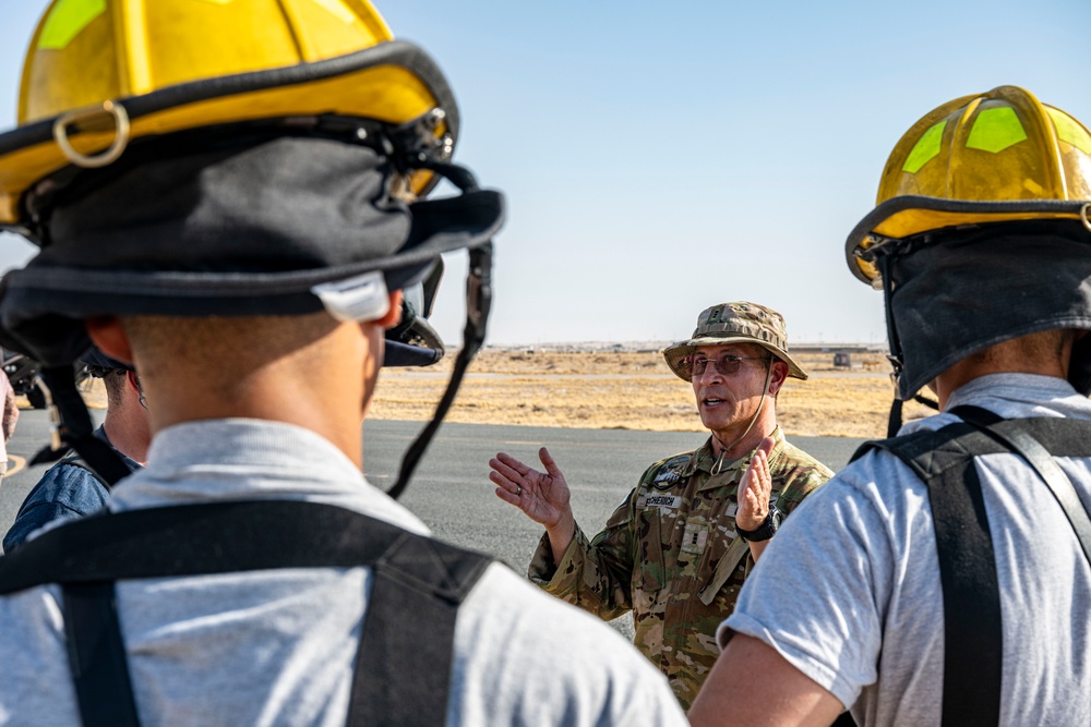 Fuel spill exercise strengthens joint response at 386th AEW