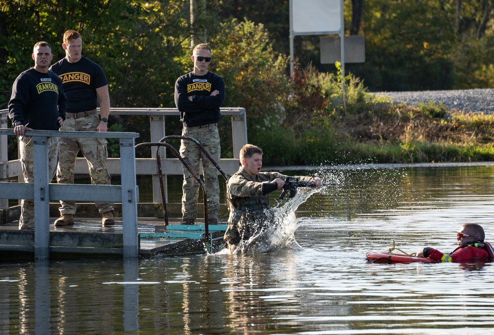 Ranger and Sapper Assesment Program: Army Combat Water Survival Test