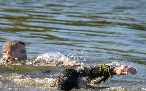 Ranger and Sapper Assesment Program: Army Combat Water Survival Test
