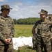 2nd MLG Commanding General recognizes Marines during 2nd Combat Readiness Regiment Field Exercise