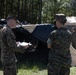 2nd MLG Commanding General recognizes Marines during 2nd Combat Readiness Regiment Field Exercise