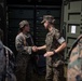 2nd MLG Commanding General recognizes Marines during 2nd Combat Readiness Regiment Field Exercise