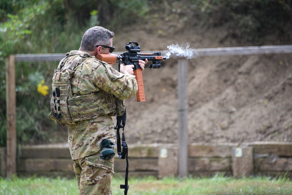 Carlson on the range