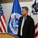 Customs and Border Protection Commissioner Rodney Scott prepares to make remarks at the SRT ribbon cutting ceremony