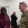 Fort A.P. Hill Director of Transformation Henry McNair shares a conversation with SRT Commander Kevin Green at the SRT ribbon cutting ceremony