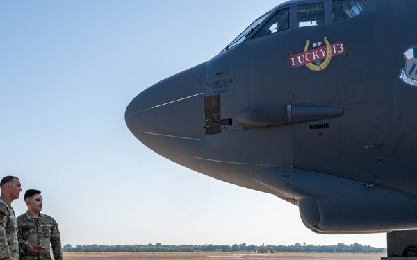 2nd Bomb Wing immersion with Chief Wolfgang