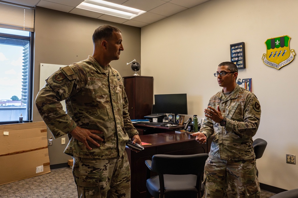 2nd Bomb Wing immersion with Chief Wolfgang