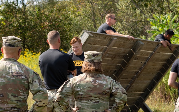 Maj. Gen. Laura McHugh visits Ranger and Sapper Assesment Program