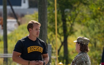Maj. Gen. Laura McHugh visits Ranger and Sapper Assesment Program