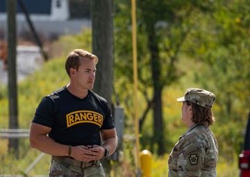 Maj. Gen. Laura McHugh visits Ranger and Sapper Assesment Program