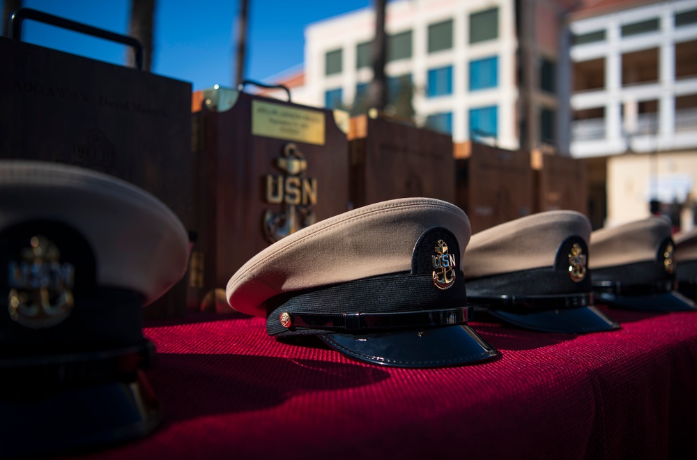 NAS Sigonella holds a chief pinning ceremony