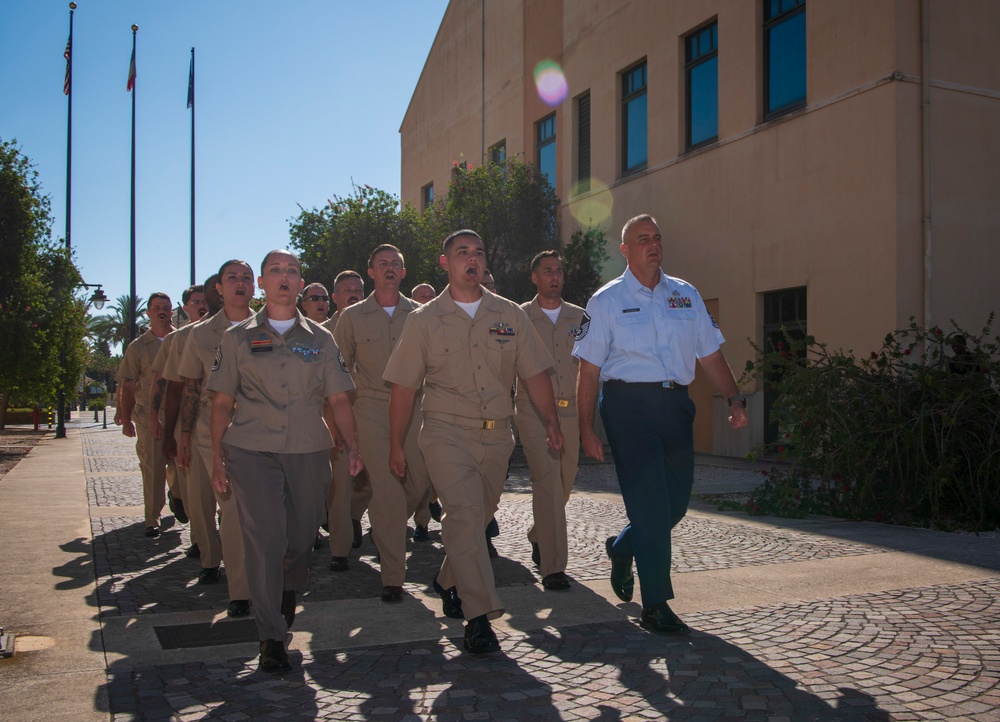 NAS Sigonella holds a chief pinning ceremony