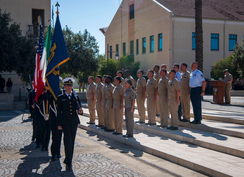 NAS Sigonella holds a chief pinning ceremony