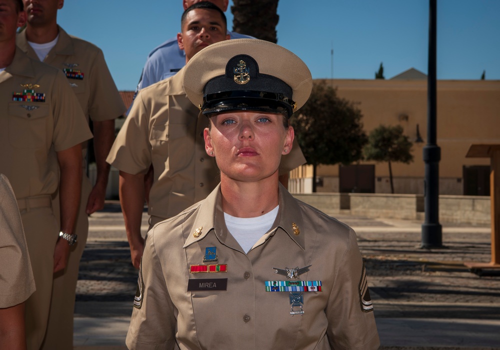 NAS Sigonella holds a chief pinning ceremony