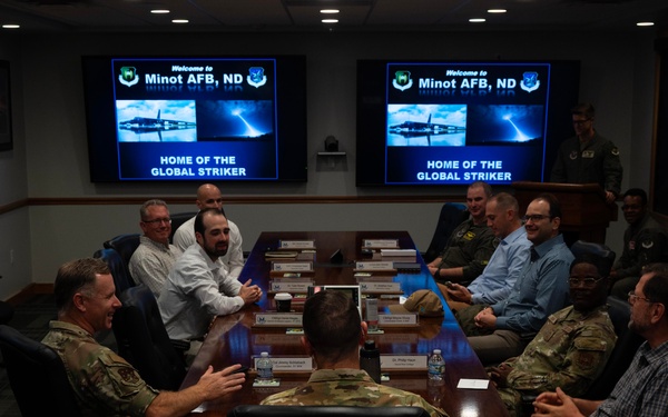 Naval War College members gain first-hand look at Minot AFB mission