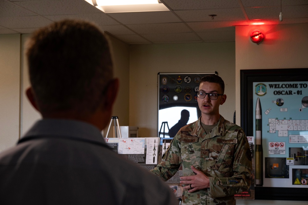 Naval War College members gain first-hand look at Minot AFB mission Naval War College members gain first-hand look at Minot AFB mission