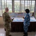U.S. Air Force and Bangladesh Air Force discuss weather during subject matter expert exchange